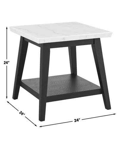 Macy's Mabell 24" Wood End Table