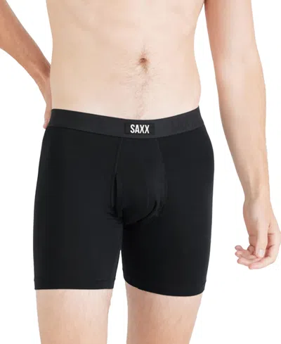 Saxx Men's Multi-sport 2-pk. Solid Mesh Boxer Briefs In Black
