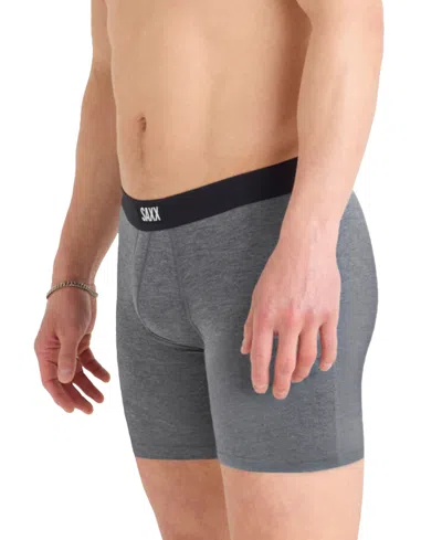 Saxx Men's Multi-sport 2-pk. Solid Mesh Boxer Briefs In Black