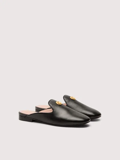 Coccinelle Smooth Leather Clogs C-moonlight Smooth