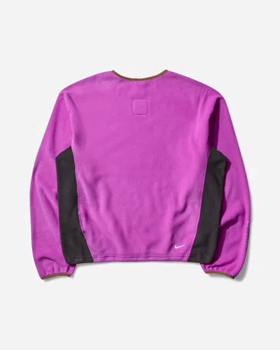 Nike Men S Acg  Wolf Tree  All-over Crewneck Sweatshirt Vivid In Purple