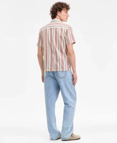 Sun + Stone Sun Stone Mens Inside Out T Shirt Baggy Jeans Button Front Shirt Exclusively At Macys In Multi