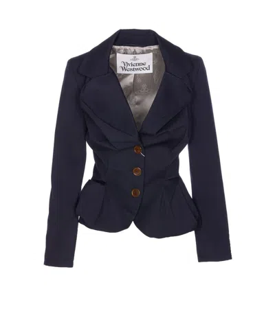 Vivienne Westwood Tailored Jacket With Buttoned Back Vent