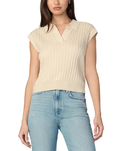 Joe's Jeans The Mal Popover Sweater Vest In Neutral