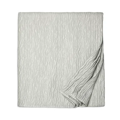 Sferra Ondate Blanket Cover, King In Gray