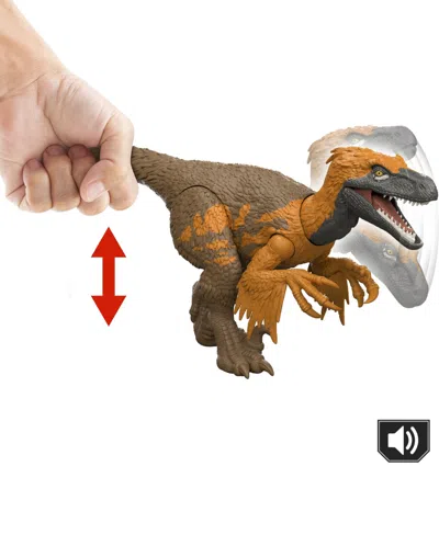 Jurassic World Rebirth Wild Roar Utahraptor Dinosaur Toy