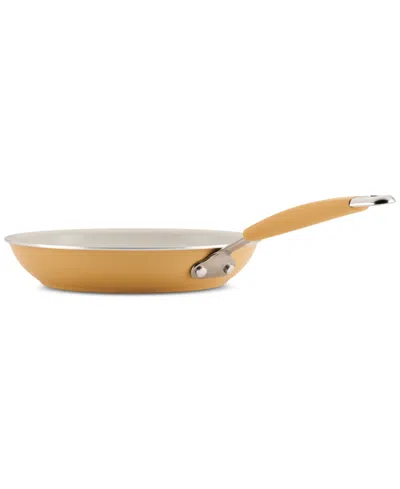 Rachael Ray Cucina Ceramic Nonstick 10-piece Cookware Set In Yellow