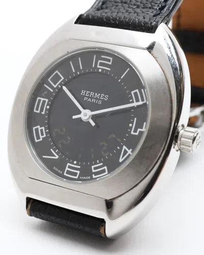 Pre-owned Hermes Hermès Espace 31mm Ref Es1.210 Watch