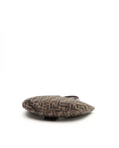 Fendi Zucca Half Moon Bag