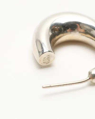 Tiffany & Co Silver Hoop Earrings