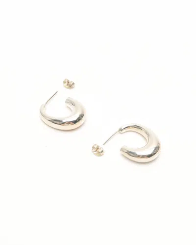 Tiffany & Co Silver Hoop Earrings