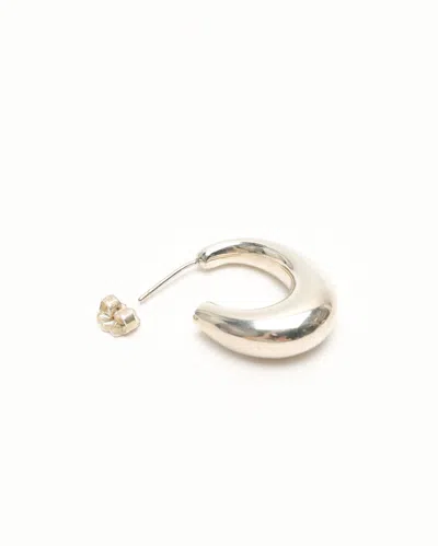 Tiffany & Co Silver Hoop Earrings