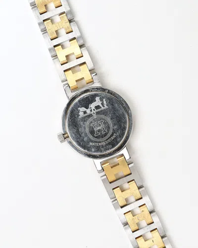 Pre-owned Hermes Hermès Clipper 24mm Watch