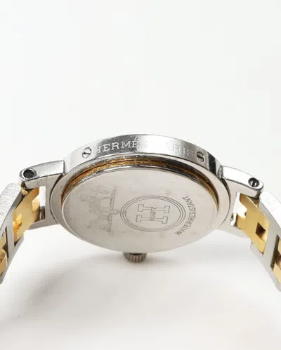 Pre-owned Hermes Hermès Clipper 24mm Watch