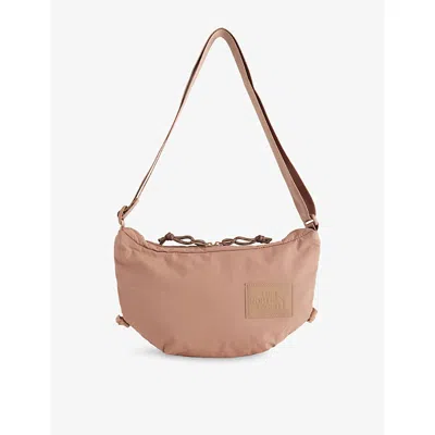 The North Face Womens Never Stop Logo-patch Woven Cross-body Bag Latte