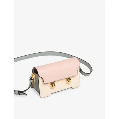 Marni Womens Trunkaroo Mini Leather Shoulder Bag Zo878