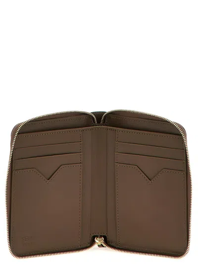 Fendi Medium Ff Diamonds Zip-around Wallet
