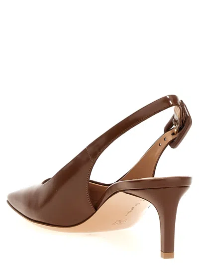Gianvito Rossi 'ric' Kitten Heel Slingbacks