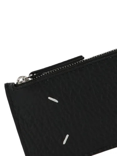 Maison Margiela Tumbled Leather Zipped Cardholder