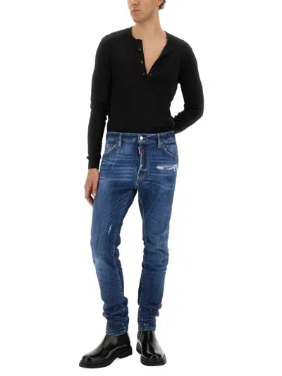 Dsquared2 Stretch Denim Cool Guy Jeans