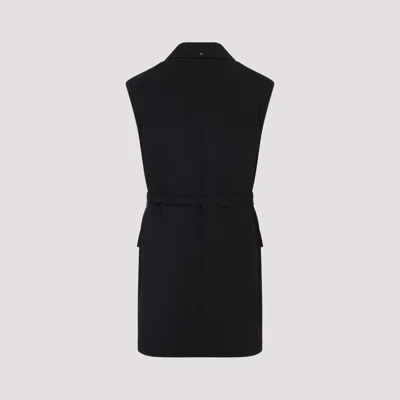 Sportmax Black Virgin Wool Ciurma Gilet