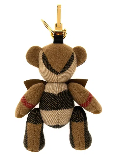 Burberry Thomas Bear Key Ring With Check Pattern