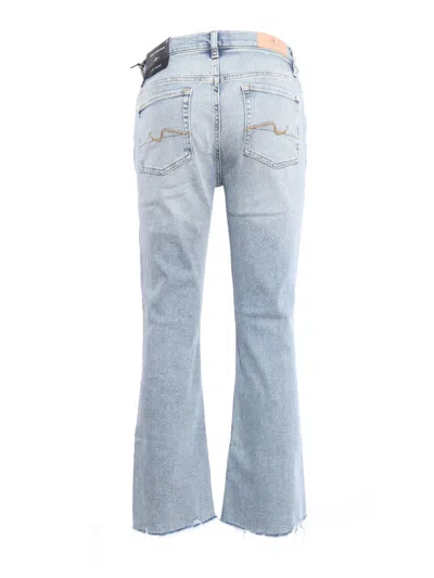 7 For All Mankind Daisy Ankle Boot Amuse Me With Worn Out Hem