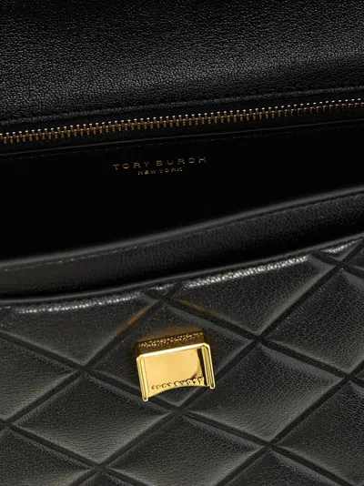 Tory Burch Fleming Convertibile Shoulder Bags Black