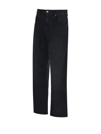 Isabel Marant Étoile High-rise Straight Leg Jeans With Belt Loops