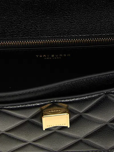 Tory Burch Fleming Convertibile Shoulder Bags Black