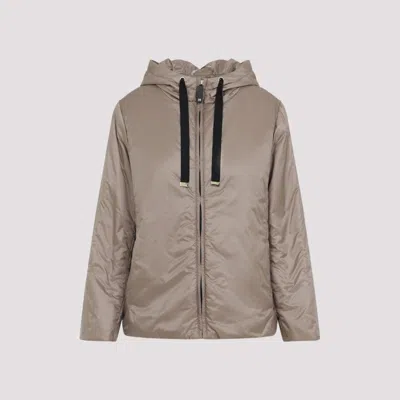 Max Mara Roccia Greenh Jacket With Adjustable Hood