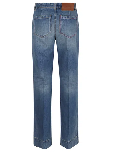 Victoria Beckham Long In Blue