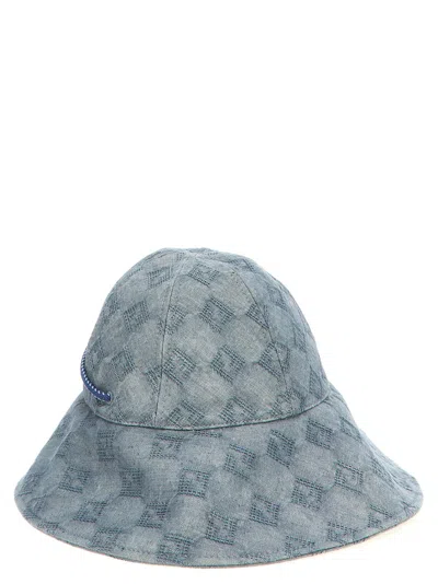 Fendi Ff Canvas Hat
