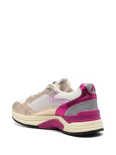 Autry White Sneakers With Appliqué Logo