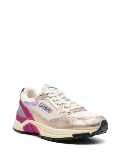 Autry White Sneakers With Appliqué Logo