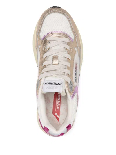 Autry White Sneakers With Appliqué Logo