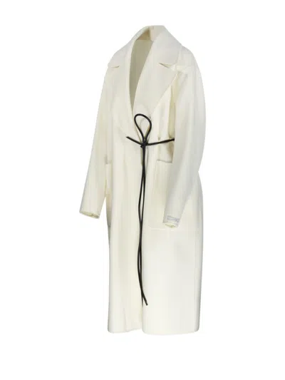 Max Mara Abate Coat In White