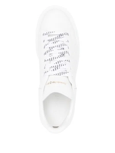 Alexander Mcqueen White Sneakers With Chunky Sole In White