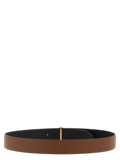 Tom Ford Logo Buckle Reversible Belt