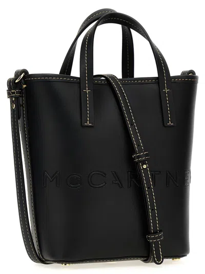 Stella Mccartney Black Alter Mat Satchel Bag