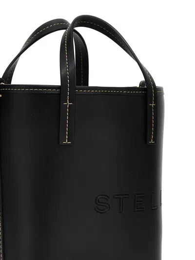 Stella Mccartney Black Alter Mat Satchel Bag