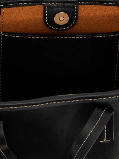 Stella Mccartney Black Alter Mat Satchel Bag