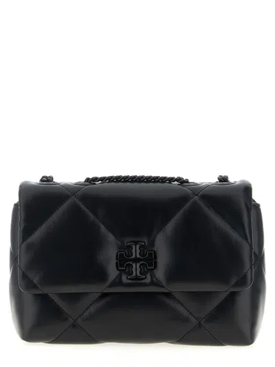 Tory Burch Kira Chevron Small Shoulder Bag -  - Leather - Black