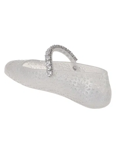 Jimmy Choo The Jelly Clear Tpu Ballet Flats
