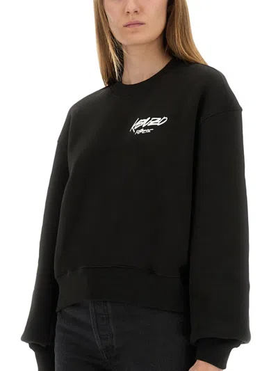 Kenzo Black Cotton Sweatshirts
