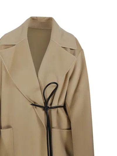 Max Mara Abate Coat In Green