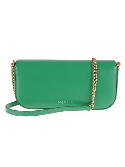 Alexander Mcqueen Skull Flower Small Calfskin Shoulder Bag