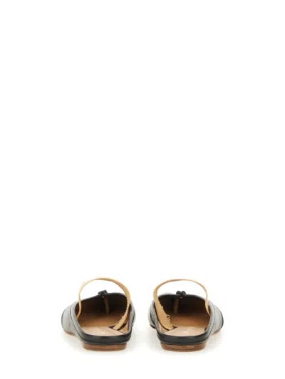 Maison Margiela Women Mule Tabi With Elastic Band