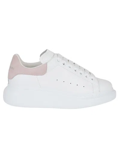 Alexander Mcqueen Alexander Mc Queen Oversize White Pink Calf Leather Sneaker