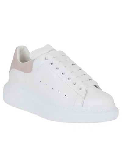 Alexander Mcqueen Alexander Mc Queen Oversize White Pink Calf Leather Sneaker